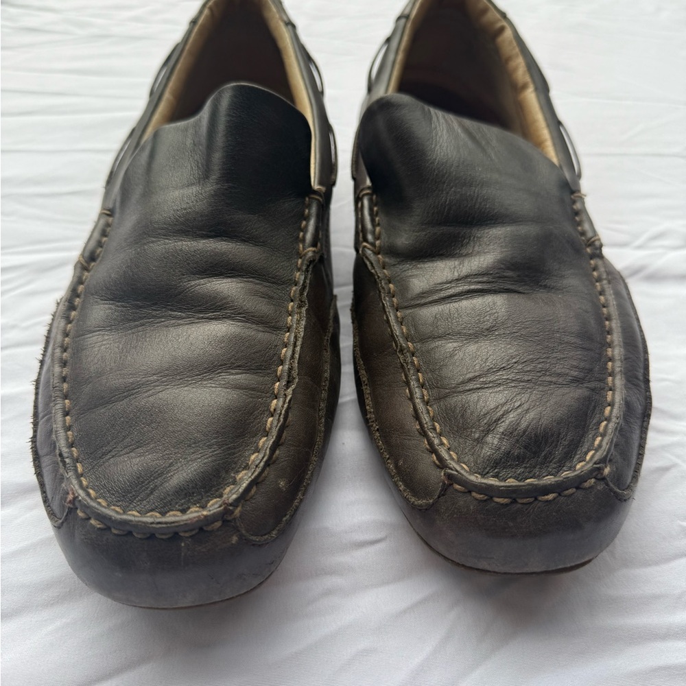 Sperry Brown Venetian Leather Boat Shoe Loafers